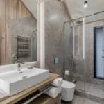 Bathroom in the loggia