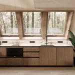 a-frame forrest dzen kitchen