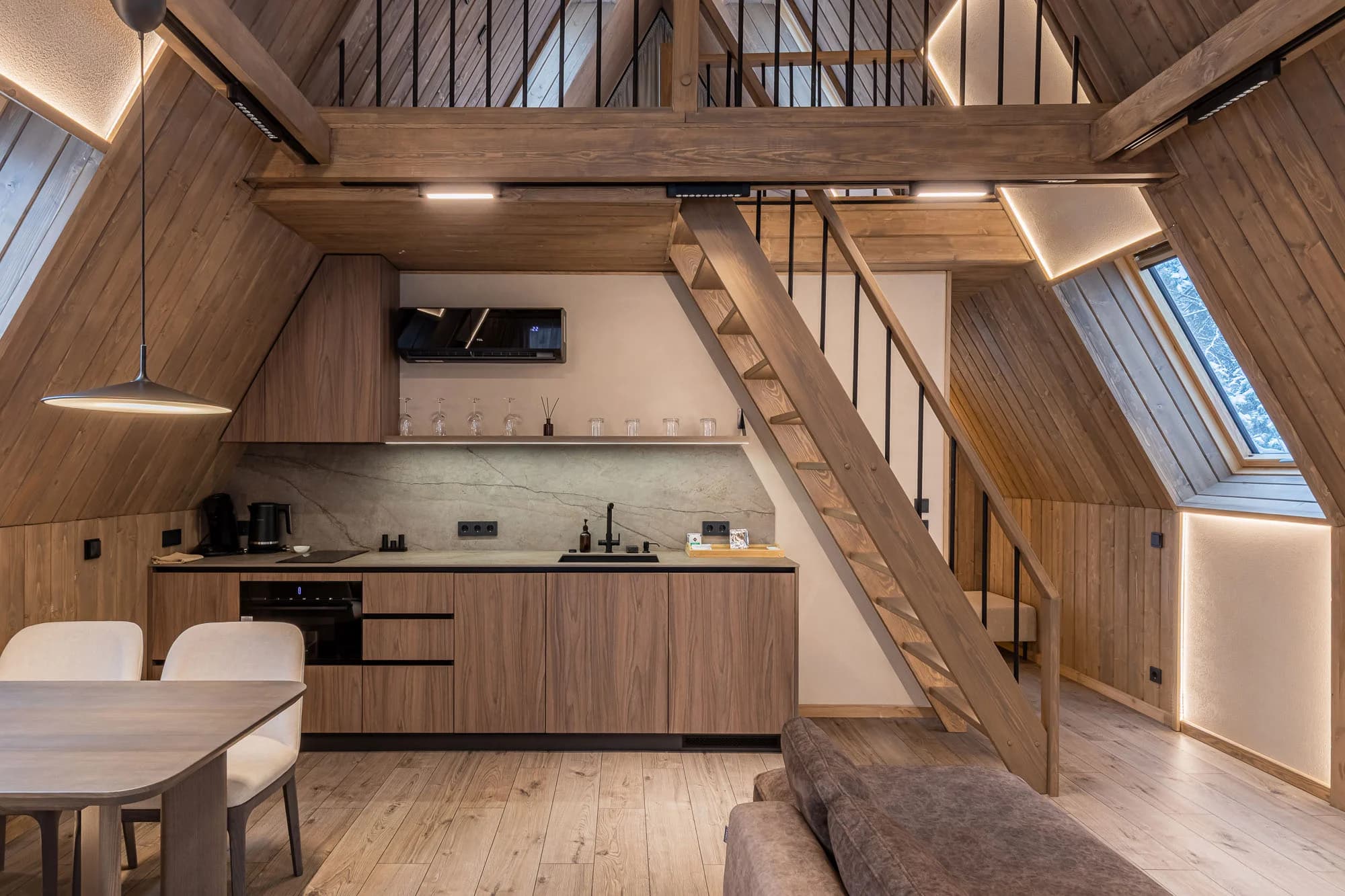 A-frame Classic inside3